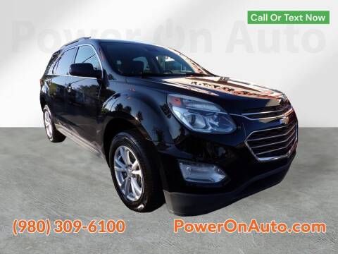 2016 Chevrolet Equinox for sale at Power On Auto LLC in Monroe NC