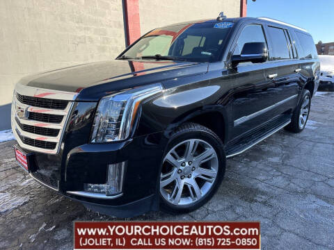 2017 Cadillac Escalade ESV for sale at Your Choice Autos - Joliet in Joliet IL