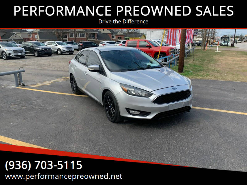 2016 Ford Focus for sale at PERFORMANCE PREOWNED SALES in Conroe TX