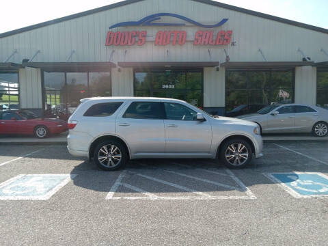 2013 Dodge Durango for sale at DOUG'S AUTO SALES INC in Pleasant View TN
