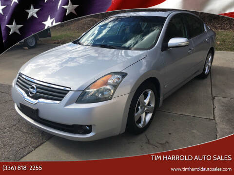 2009 Nissan Altima for sale at Tim Harrold Auto Sales in Wilkesboro NC