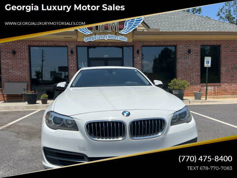 2014 BMW 5 Series for sale at Georgia Luxury Motor Sales in Cumming GA