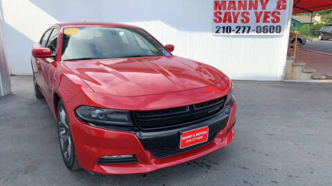 2015 Dodge Charger for sale at Manny G Motors in San Antonio TX