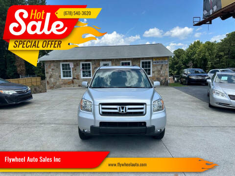 2008 Honda Pilot for sale at Flywheel Auto Sales Inc in Woodstock GA