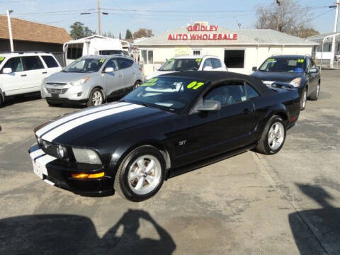 2007 Ford Mustang for sale at Gridley Auto Wholesale in Gridley CA