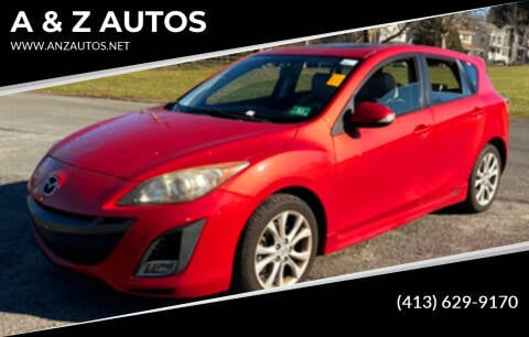 2010 Mazda MAZDA3 for sale at A & Z AUTOS in Westfield MA