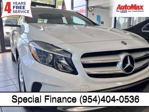 2016 Mercedes-Benz GLA for sale at Auto Max in Hollywood FL