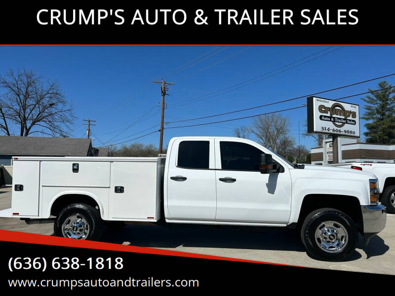 2017 Chevrolet Silverado 2500HD for sale at CRUMP'S AUTO & TRAILER SALES in Crystal City MO