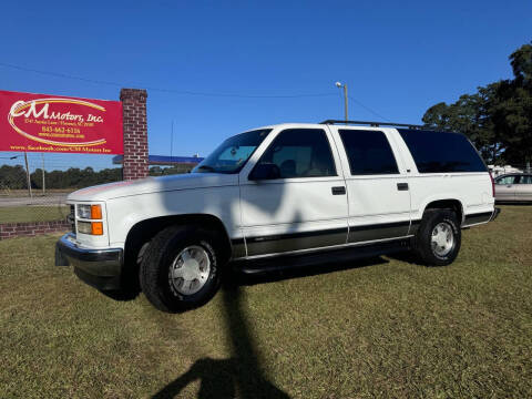 1999 GMC Suburban for sale at C M Motors Inc in Florence SC