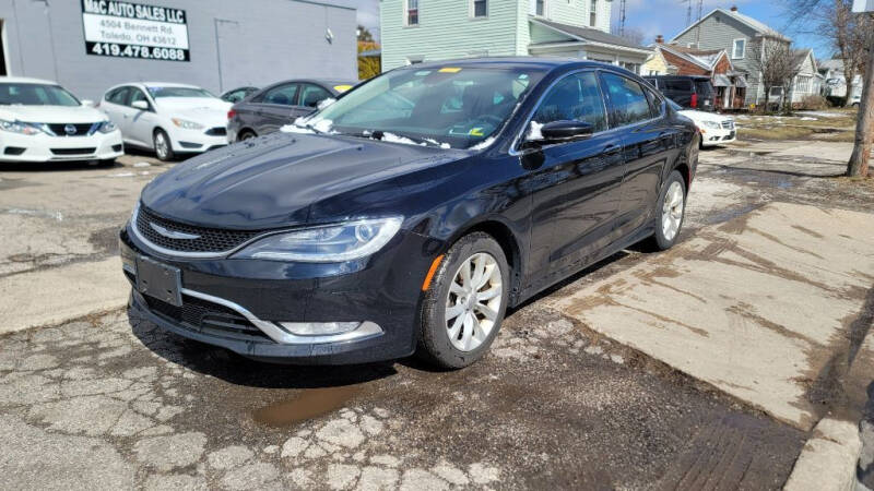 2015 Chrysler 200 for sale at M & C Auto Sales in Toledo OH