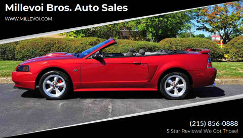 2003 Ford Mustang for sale at Millevoi Bros. Auto Sales in Philadelphia PA