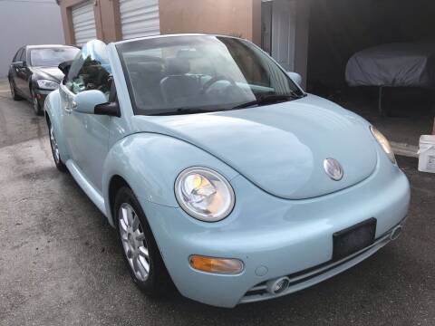 2005 Volkswagen Beetle Convertible for sale at TOP TWO USA INC in Oakland Park FL