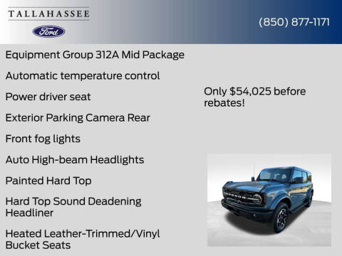 2025 Ford Bronco Outer Banks