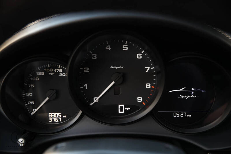 2022 Porsche 718 Boxster Spyder