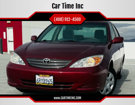 2003 Toyota Camry for sale at Car Time Inc in San Jose CA