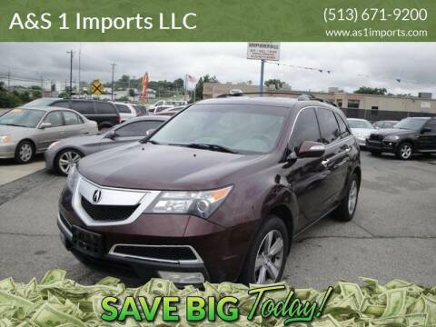 2010 Acura MDX for sale at A&S 1 Imports LLC in Cincinnati OH