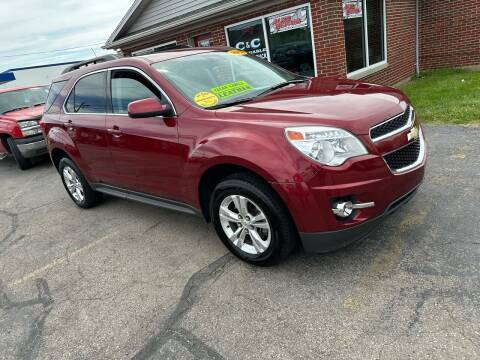 2012 Chevrolet Equinox for sale at C&C Affordable Auto and Truck Sales in Tipp City OH