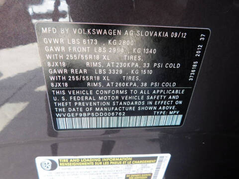 2013 Volkswagen Touareg