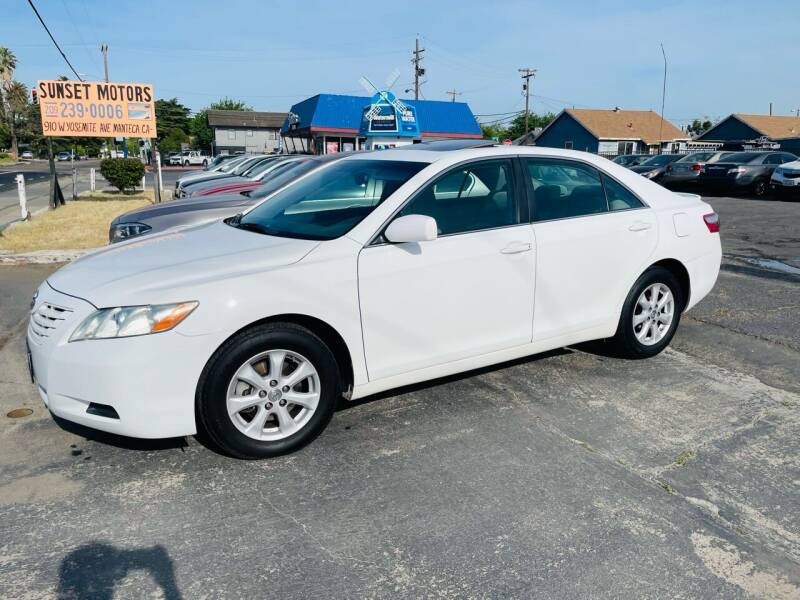 2008 Toyota Camry for sale at Sunset Motors in Manteca CA
