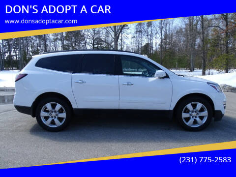 2017 Chevrolet Traverse for sale at DON'S ADOPT A CAR in Cadillac MI
