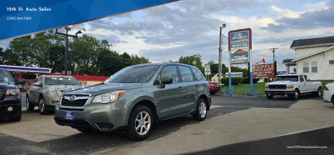 2015 Subaru Forester for sale at 12th St. Auto Sales in Canton OH
