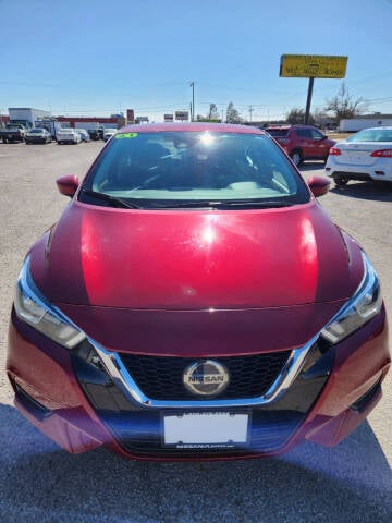 2021 Nissan Versa for sale at LOWEST PRICE AUTO SALES, LLC in Oklahoma City OK