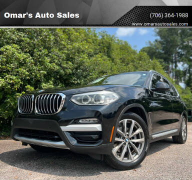 2019 BMW X3 for sale at Omar's Auto Sales in Martinez GA