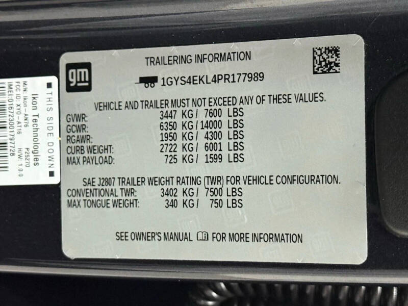 2023 Cadillac Escalade Sport