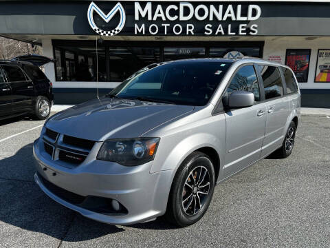 2016 Dodge Grand Caravan for sale at MacDonald Motor Sales in High Point NC