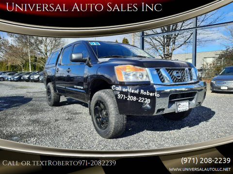 2008 Nissan Titan for sale at Universal Auto Sales Inc in Salem OR