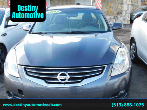 2012 Nissan Altima for sale at Destiny Automotive in Hamilton OH