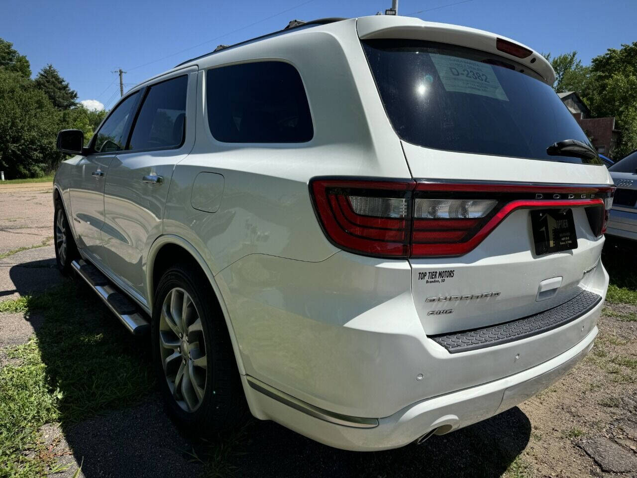 2016 Dodge Durango for sale at Top Tier Motors in Brandon, SD