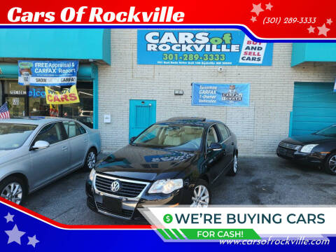 2010 Volkswagen Passat for sale at Cars Of Rockville in Rockville MD