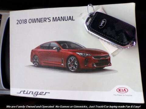 2018 Kia Stinger