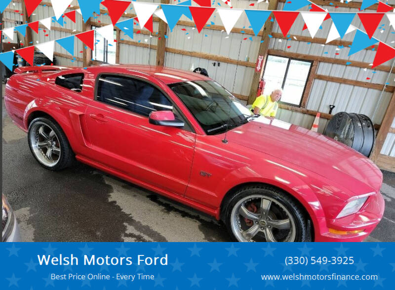 2006 Ford Mustang for sale at Welsh Motors Ford in New Springfield OH
