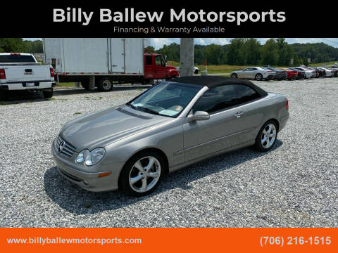 2005 Mercedes-Benz CLK for sale at Billy Ballew Motorsports in Dawsonville GA