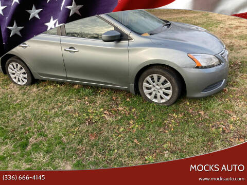 2014 Nissan Sentra for sale at Mocks Auto in Kernersville NC