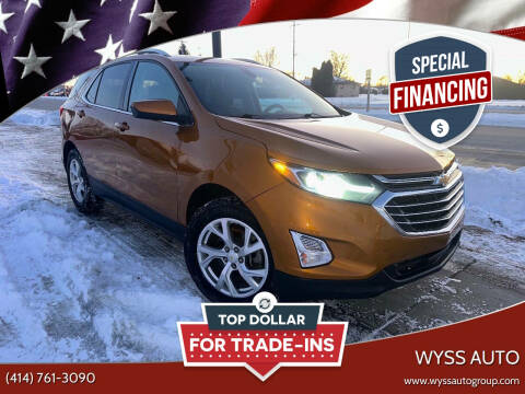 2019 Chevrolet Equinox for sale at Wyss Auto in Oak Creek WI