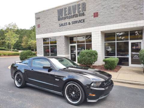 2011 Ford Mustang for sale at Weaver Motorsports Inc in Cary NC