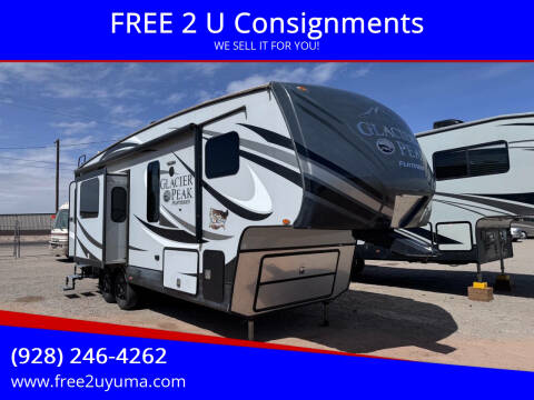 2016 Glacier Peak Wallowa for sale at FREE 2 U Consignments in Yuma AZ