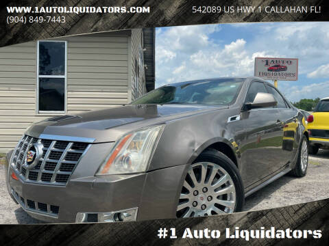 2012 Cadillac CTS for sale at #1 Auto Liquidators in Callahan FL