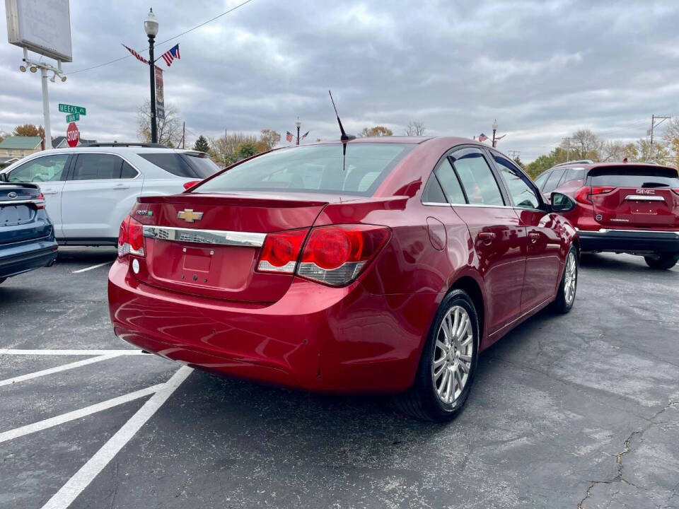 2012 Chevrolet Cruze for sale at Cars On Main in Findlay, OH