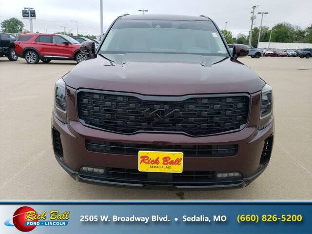 Used 2022 Kia Telluride SX with VIN 5XYP5DHC4NG281601 for sale in Kansas City
