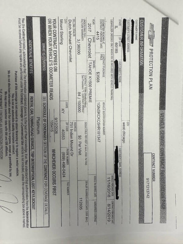 2017 Chevrolet Tahoe