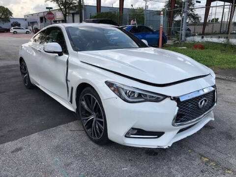 2017 Infiniti Q60 for sale at GG Quality Auto in Hialeah FL