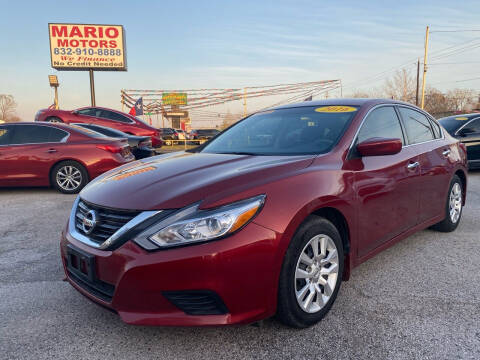 2016 Nissan Altima for sale at Mario Motors in South Houston TX