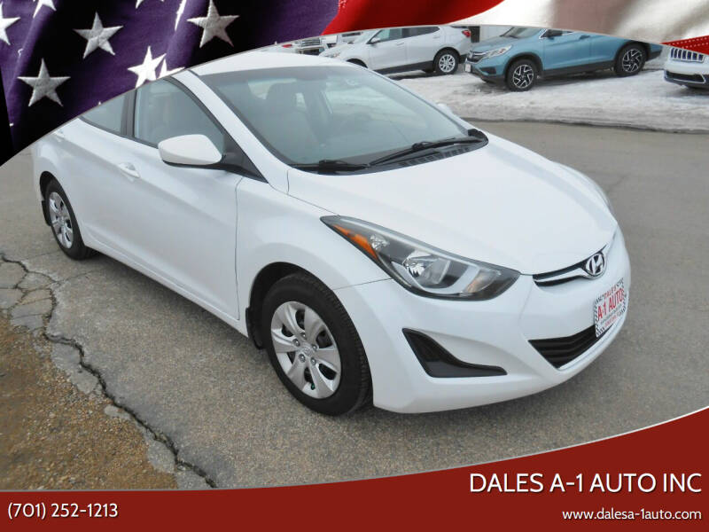 2016 Hyundai Elantra for sale at Dales A-1 Auto Inc in Jamestown ND