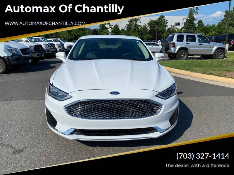 2019 Ford Fusion for sale at Automax of Chantilly in Chantilly VA