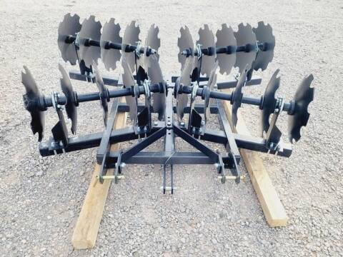 2023 ZZ IMPLEMENTS IRON CRAFT 3PT DISC HARROW for sale at NORRIS AUTO SALES Implement in Oklahoma City OK