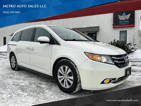2016 Honda Odyssey for sale at METRO AUTO SALES LLC in Blaine MN